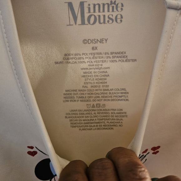 Disney Minnie and Daisy Dress - Cream and Blue - Picture 3 of 5